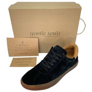 Gentle Souls Black Suede Leather Womens Sneakers Size 9M